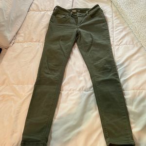 Old Navy Womens Khaki size 0 Jeans. Rockstar Super Skinny Midrise.